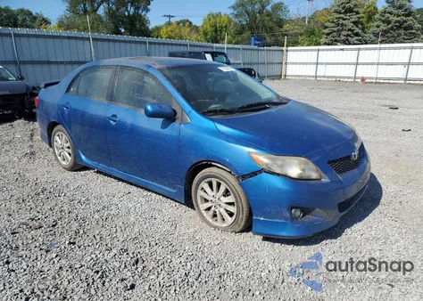 2009 Toyota Corolla Base из США, поврежденный, VIN 2T1BU40E19C032006